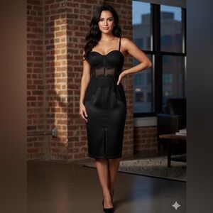 Ark & Co Black Lace Chemise